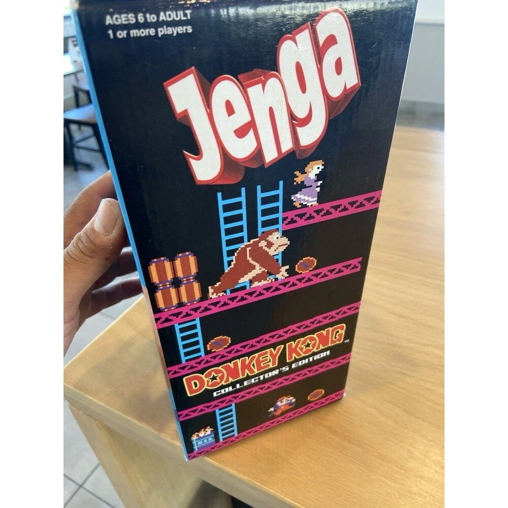 Donkey Kong Jenga 2008 Collector's Edition Nintendo Only One Mario Pin